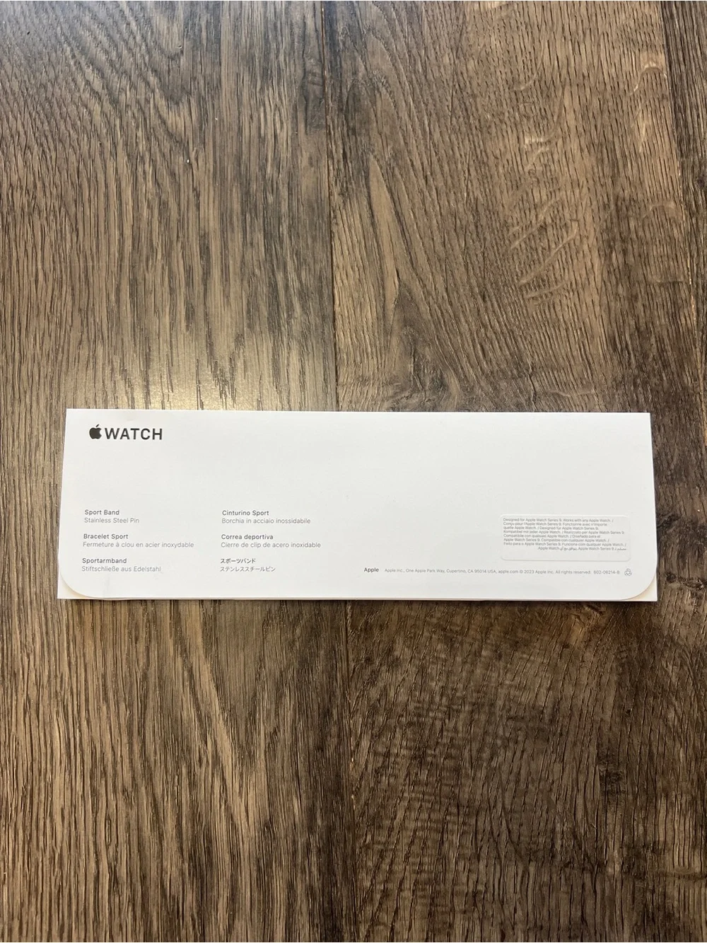 Apple Watch Sport Band - 41mm size S/M - Storm Blue